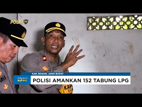 KAPOLSEK MENYAMAR JADI KURIR, BONGKAR GAS BERSUBSIDI OPLOSAN DI BOGOR