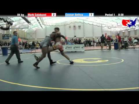 Mark Colabucci vs. Canaan Bethca at 2013 ASICS University Nationals - FS