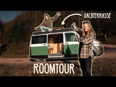 Campervan Roomtour || mit Dachterrasse || Vanlife