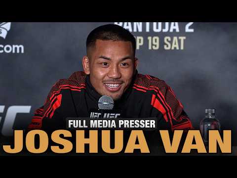 Video: "I'm His Dad”: Joshua Van Mocks Alexandre Pantoja Ahead of UFC 331