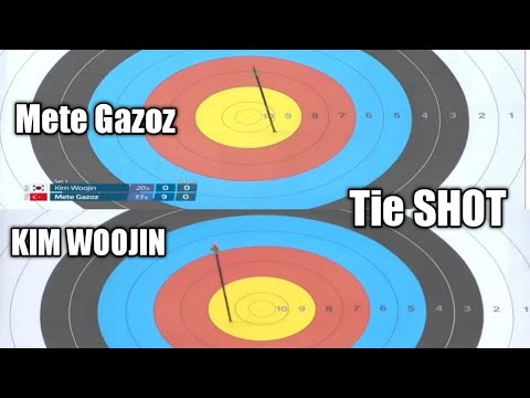 Mete Gazoz🔥 VS Kim Woojin🔥 Tie SHOT GUES Who Win The Match 👆