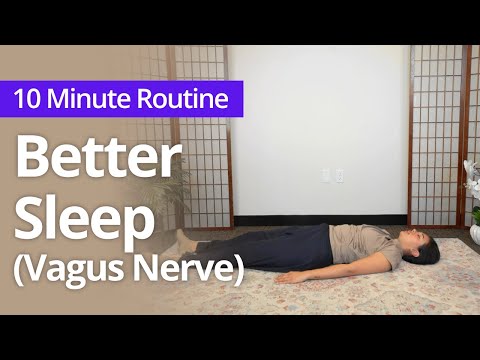 Vagus Nerve: Bedtime Routine for Deep Sleep & Relaxation | 10-Minute Daily Practice
