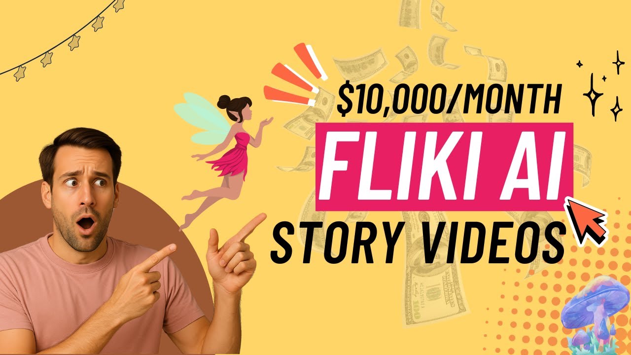 Fliki AI Made Me $10,000 Monthly with Animated Stories | Full AI Video Generator Guide