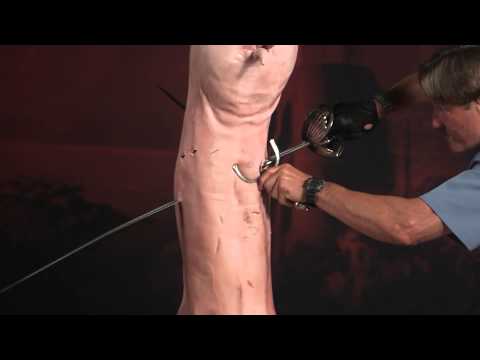 Cold Steel - Ribbed Shell Swept Hilt Rapier & Dagger