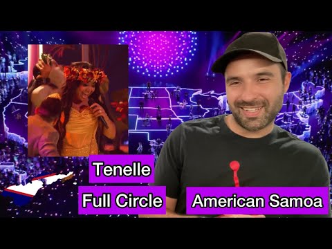 Reaction 🇺🇸 American Samoa: Tenelle - Full Circle (American Song Contest 2022)