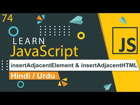 JavaScript Introduction Tutorial in Hindi Urdu