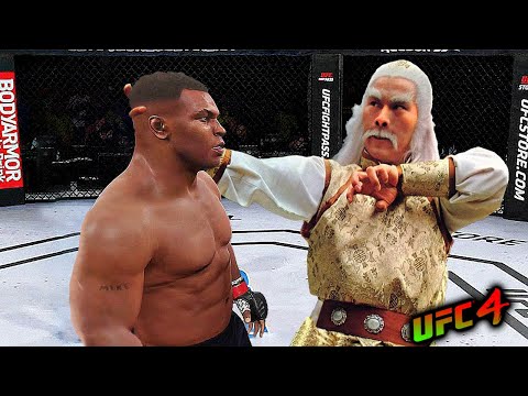 Mike Tyson vs. Kung fu Tiger Master | Sensei (EA sports UFC 4)