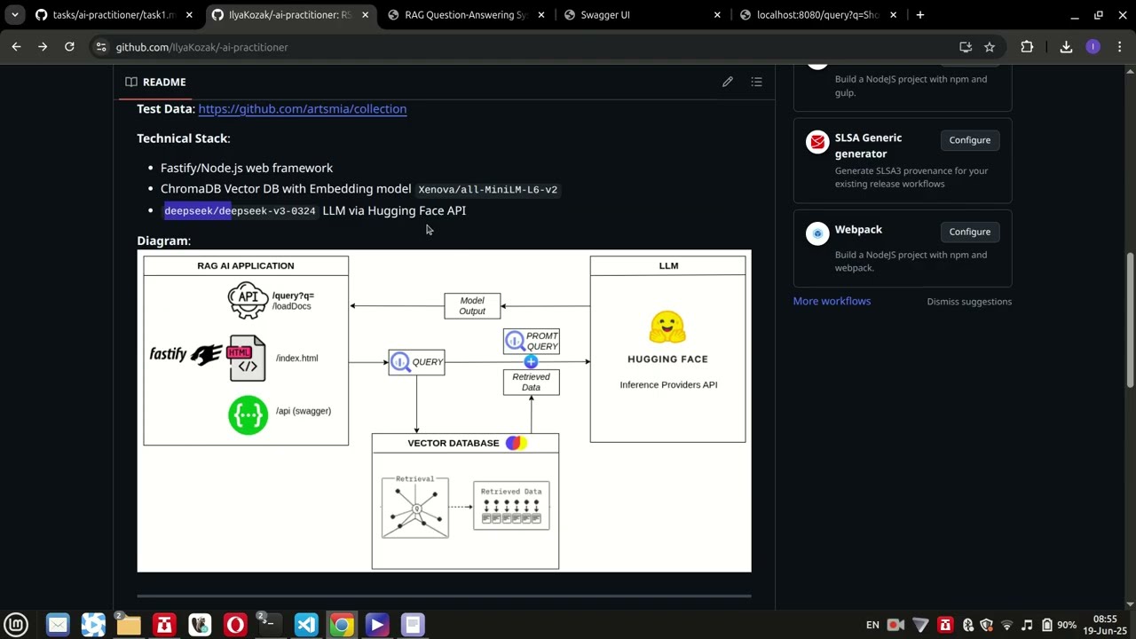 RSSchool Hands-on Task: RAG Question-Answering System