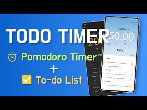 ToDo Timer : ToDo List & Timer