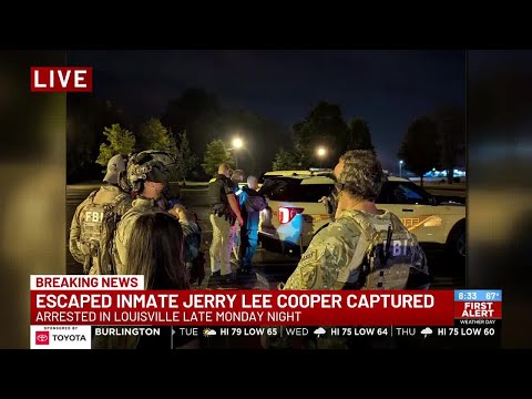Escaped inmate Jerry Lee Cooper captured