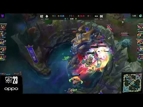 WORLDS 2023 LoL - G2 vs DK - highlights