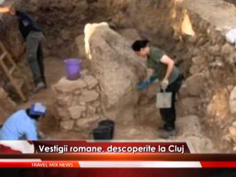 Vestigii romane, descoperite la Cluj – VIDEO