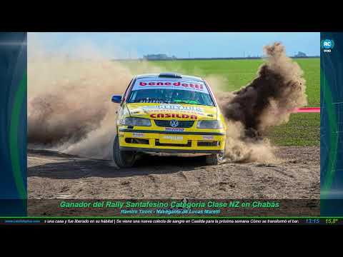 Ramiro Tironi - Ganador del Rally Santafesino Categoria Clase NZ en Chabás