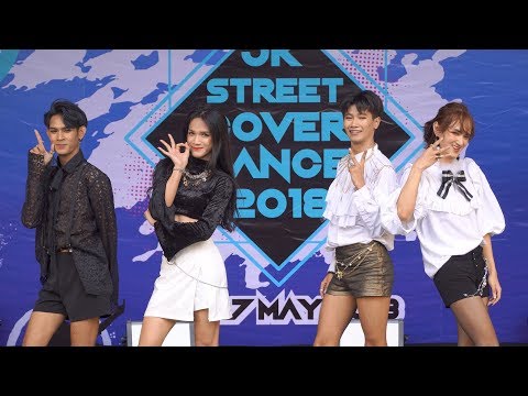 180526 Waller cover BLACKPINK - PLAYING WITH FIRE + AS IF IT'S YOUR LAST @ JK Street 2018