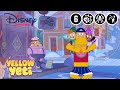 De Geweldige Yellow Yeti | De Handdoek Wedstrijd | Disney Channel NL