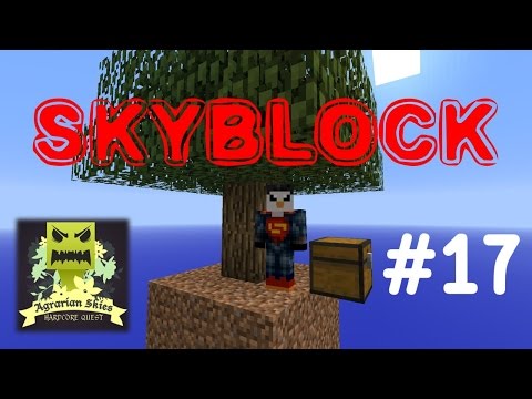 Agrarian Skies Skyblock #17 - High Oven - Hardcore Quests