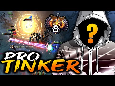 PRO TINKER - see how he Dodge RP and Rolling Boulder Dota 2 7.29 Patch.