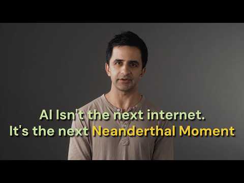 AI Isn't the Next Internet. It's the Next Neanderthal Moment
