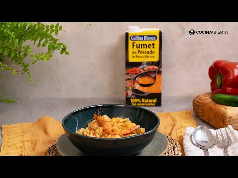 Arroz meloso con gambas, la receta sencilla para días especiales