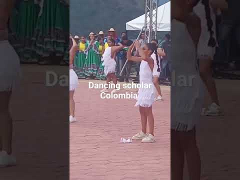 Dancing scholar in Colombia-Marmato Caldas-Juliana
