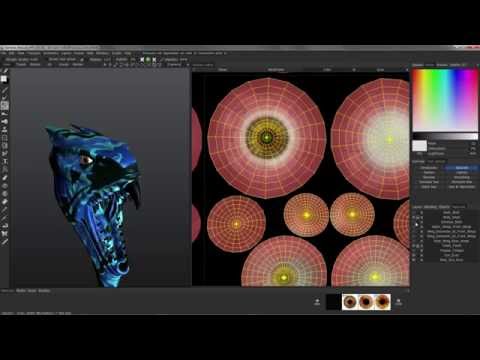 Photo - Texture Painting Pt 2 | 绘制工具 - 3DCoat