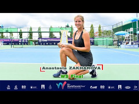 ITF Pro Circuit Presented by SAT (6) WS Final - Anastasia ZAKHAROVA 1 Vs Aliona FALEI