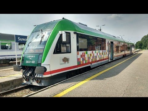 [12.08.17] Przejazd SA133-001 (UM, del. do PR Białystok) na trasie Suwałki - Białystok