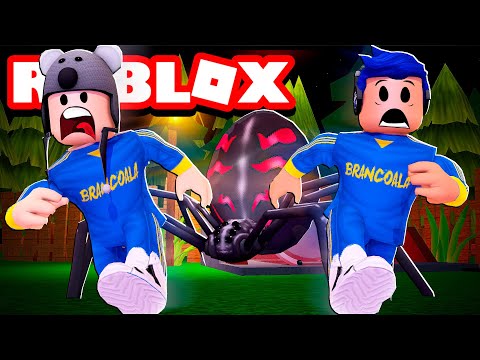 CUIDADO com a ARANHA do ROBLOX SPIDER - Brancoala Games