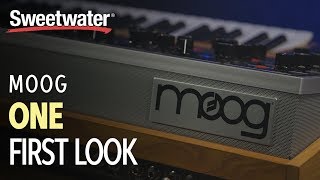 Video thumbnail for Moog One - First Look — Daniel Fisher by Sweetwater