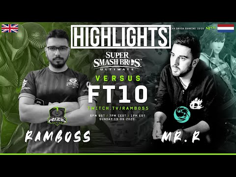 RIZE | RAMBOSS vs BC | Mr.R - First to Ten HIGHLIGHTS | (Samus vs Young Link/Roy)