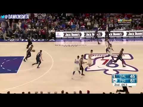 Dennis Smith Jr Full Highlights 2018.4.8 vs 76ers 22 Pts, 11 Asts,2 Blks! FreeDawkins