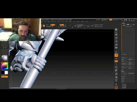 3D Sculpting for 3D Printing Miniatures E053  Polearm Master