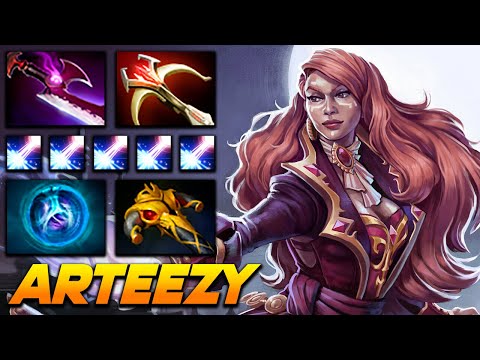 Arteezy Lina Flame Reaction - Dota 2 Pro Gameplay [Watch & Learn]