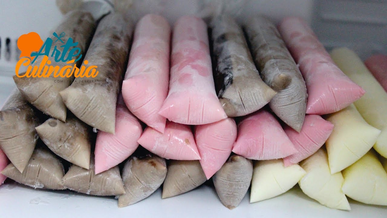 RECEITAS DE GELADINHO CREMOSO, CHUP-CHUP,  SACOLÉ, DINDIN