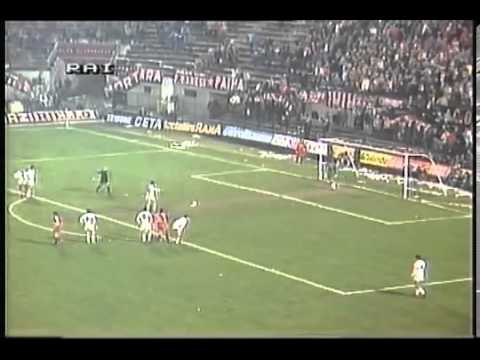 Milan - Waregem 1-2 - Coppa U.E.F.A. 1985-86 - ottavi di finale - ritorno