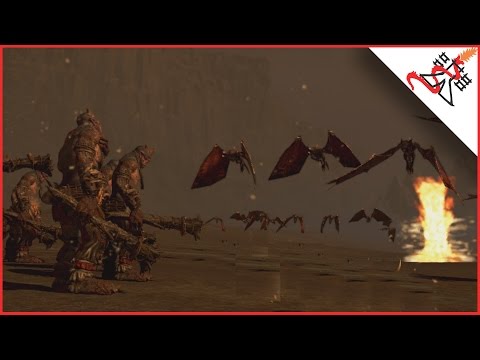 80 Terrorgheist vs 80 CHAOS GIANTS - Total War: WARHAMMER