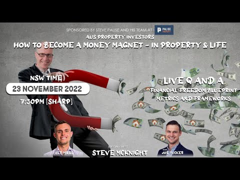 How to become a Money Magnet : In Property & Life - Steve McKnight