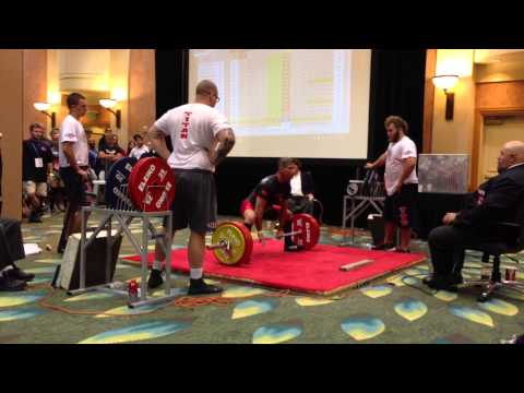 Eric Kupperstein 255 Kg Deadlift