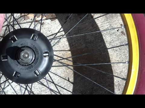 BMX Bike Hub Guard Installation