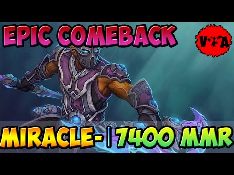 Miracle- 7400 MMR Plays Anti-Mage vol #1 Dota 2