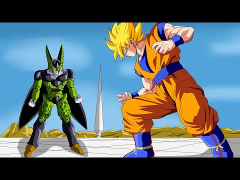 Dragon Ball Z - Goku VS Cell {Scontro Completo} [DOPPIAGGIO ITALIANO]