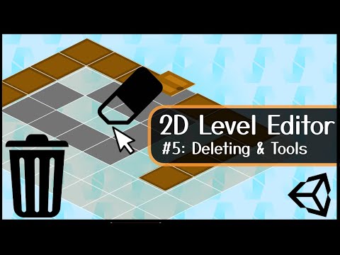 InGame Tilemap Editing - Part 5: Delete Tiles / Create Custom Tools -  Unity Tutorial