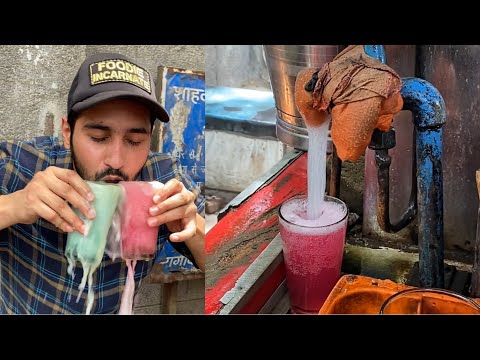 Delhi's FIRST Volcano Soda Rs 20/- Only | Indian Street Food | Tony Cold Drinks East Delhi