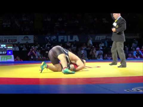 97 KG Hamed Talebi Zarinkamar Iran vs Ali Bonceoglu Turkey