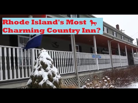 Stagecoach House Inn Tour & Review (New England Charming Country Inn) Wyoming, RI Historic Hotel