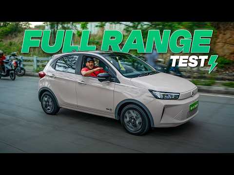 New Tata Tiago Electric Range Test | Gagan Choudhary