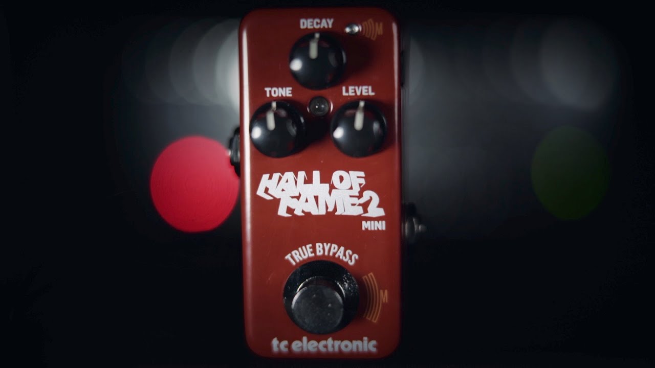 TC Electronic Hall of Fame 2 Mini Reverb Pedal