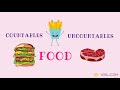 7. Sınıf  İngilizce Dersi  Expressing needs and quantity Learn useful English vocabulary words for Countable and Uncountable food and drink through pictures. Countable and ... konu anlatım videosunu izle