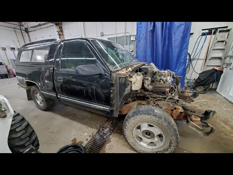 Fender Removal 88-98 CHEVY GMC C K 1500