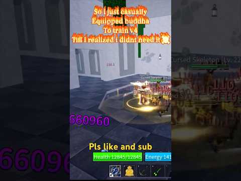 POV you have angel v4 and ur training it ☠️☠️ || blox fruits race v4 || #bloxfruits #roblox #race v4